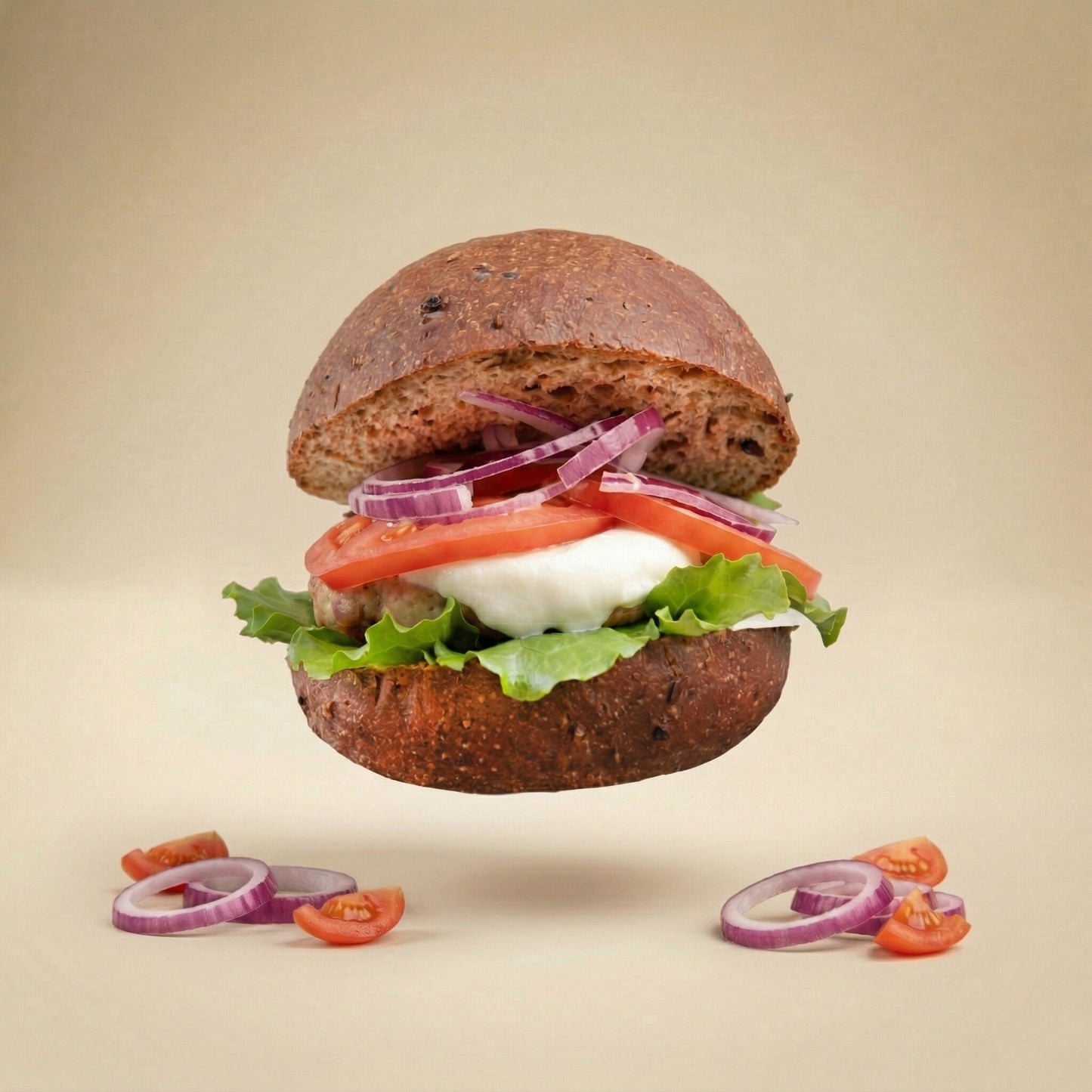 Burger Bun Proteico Artigianale BePro - Pane soffice ad alto contenuto di fibre